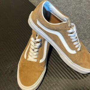 Vans brown suede